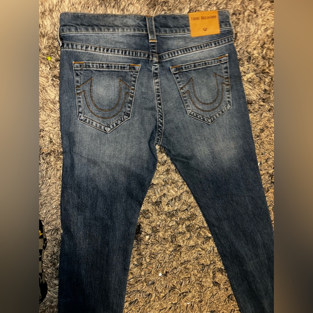 True Religion Indigo Denim Jeans - Picture 7 of 8